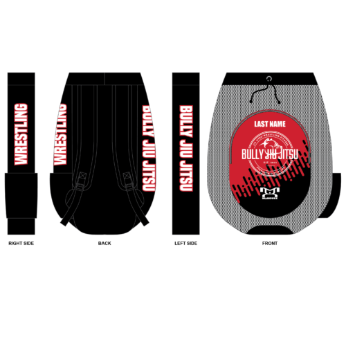Bully Jiu Jitsu Sublimated Custom Gear Bag