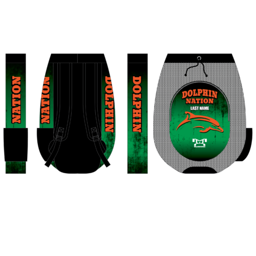 Mosley High School Sublimated Custom Gear Bag
