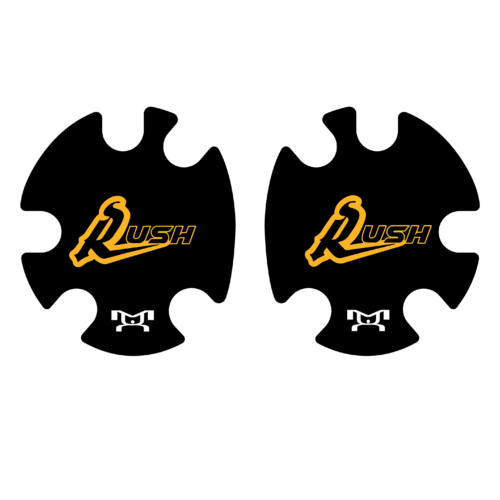 Rush Wrestling Club Head Gear Decal 2024