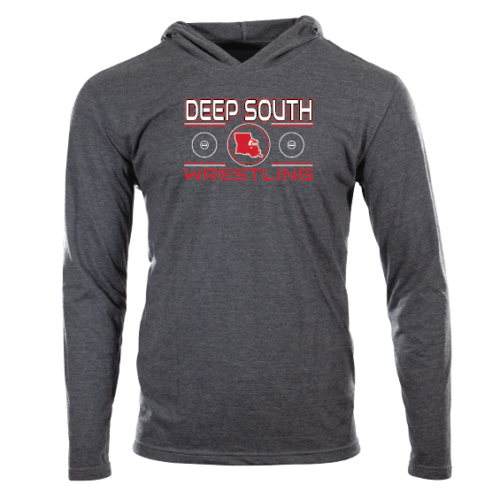 Deep South Wrestling Long Sleeve Hoodie