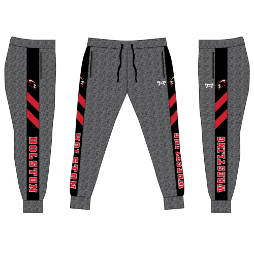 Holston Wrestling Custom Joggers (Heathered fabric may vary in color & texture)