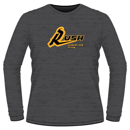Rush Wrestling Club Custom Heat Press Long Sleeve
