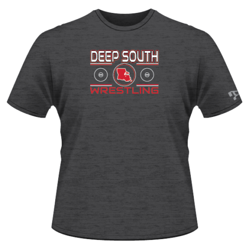 Deep South Wrestling Custom Heat Press T Shirt