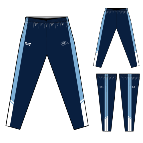 Pinckneyville High School Sublimated Tapered Pants W/ Zipper
