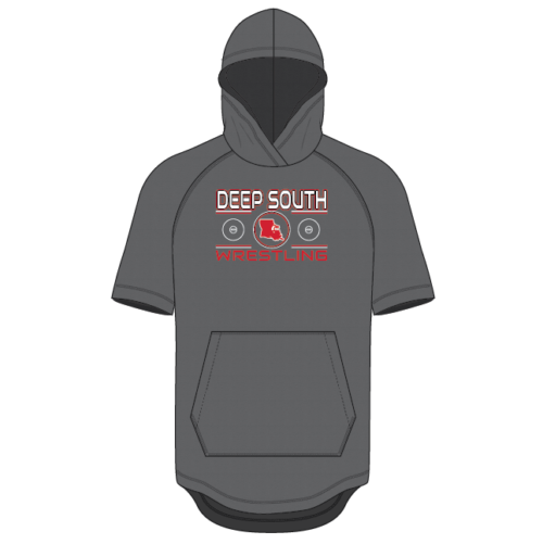 Deep South Wrestling Short Sleeve Hoodie