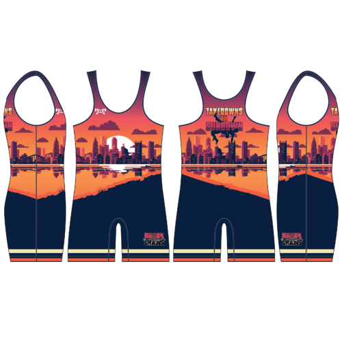 Takedowns Till Sundown Custom Men's Singlet 2024