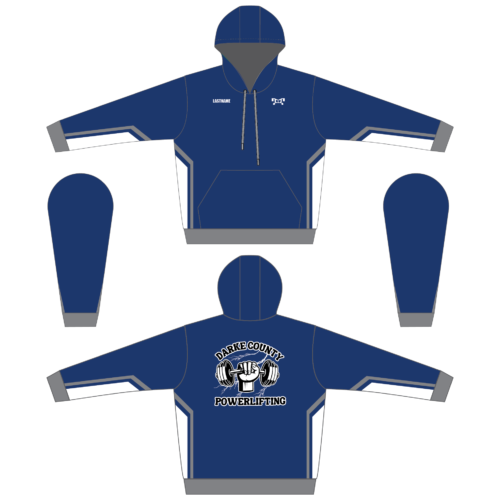 Darke County Special Olympic Sublimated Hoodie