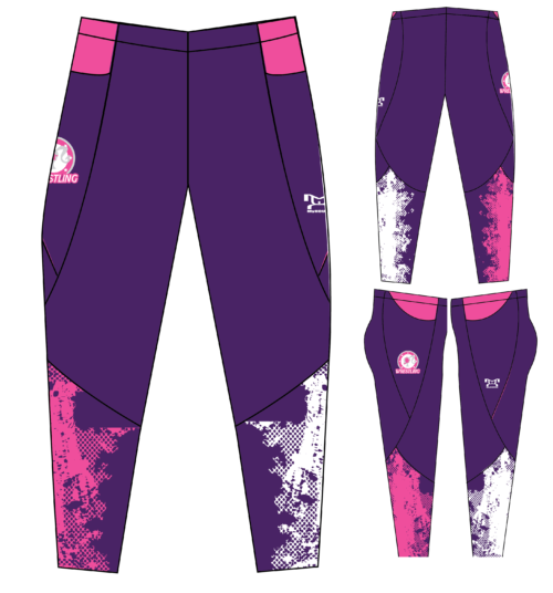 Corry Girls Wrestling Custom Full Length Women's Leggings W Pockets