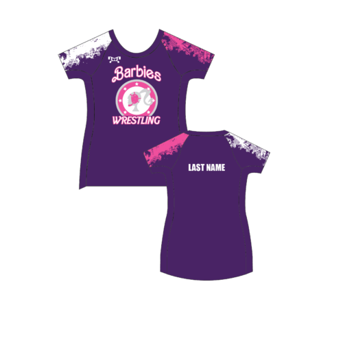 Corry Girls Wrestling Custom Womens Compression Shirt