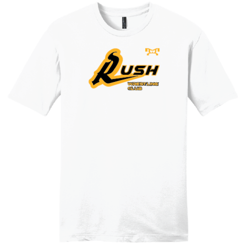 Rush Wrestling Club Custom White Heat Press T Shirt