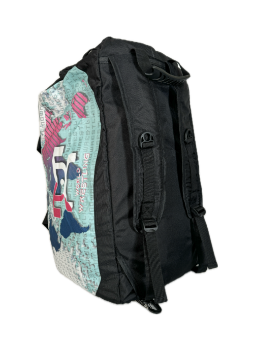 Wrestle Like A Girl Custom Conversion Duffel Bag - Image 4