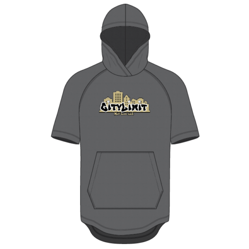 City Limit Mat Club Short Sleeve Hoodie