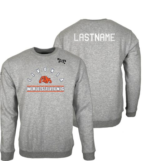 Livonia Bulldogs Custom MyHOUSE Challenger Crewneck