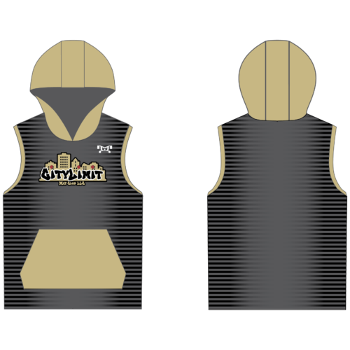 City Limit Mat Club Sleeveless Sublimated Hoodie