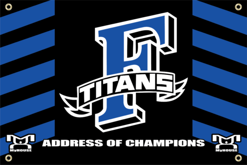 Frontier HS Custom Team Banner