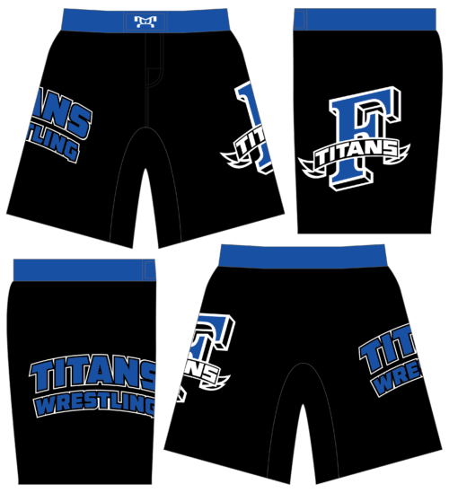Frontier HS Custom Fight Shorts