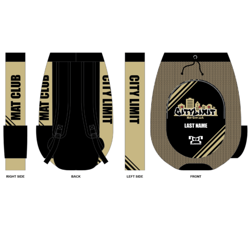 City Limit Mat Club Custom Gear Bag