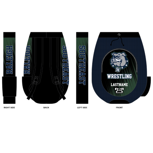 Southeast Raleigh High school  Sublimated Custom Gear Bag