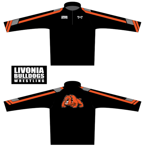 Livonia Bulldogs Custom Intrepid Quarter Zip