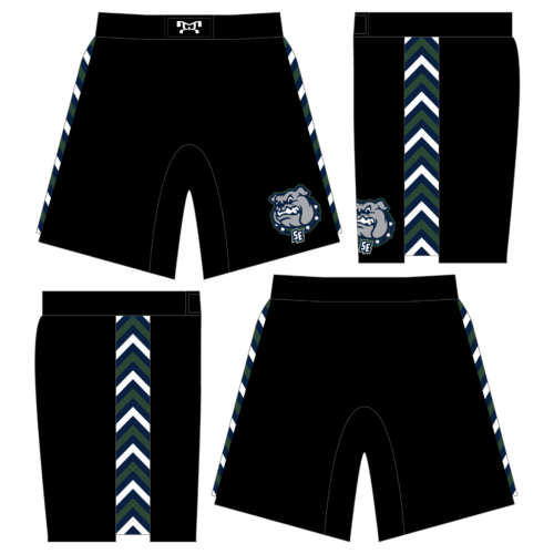 Southeast Raleigh High school Custom Fight Shorts 2024