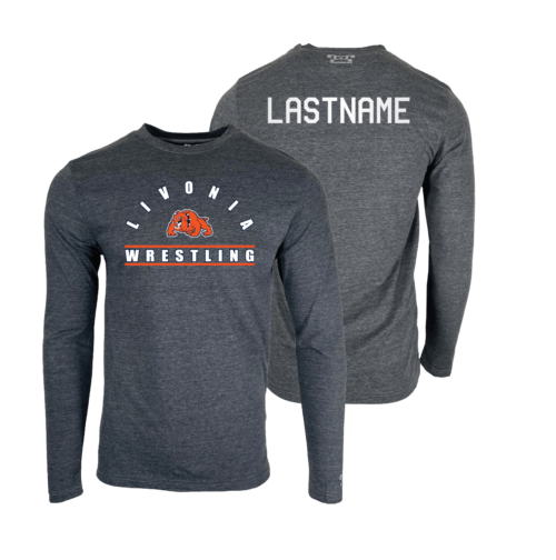 Livonia Bulldogs Custom Heat Press Long Sleeve