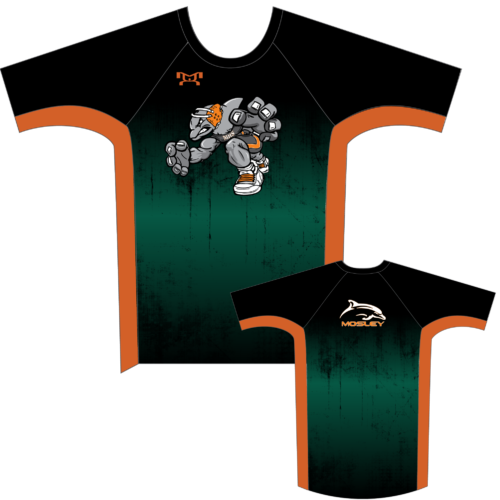 Mosley High School Green Compression Shirt