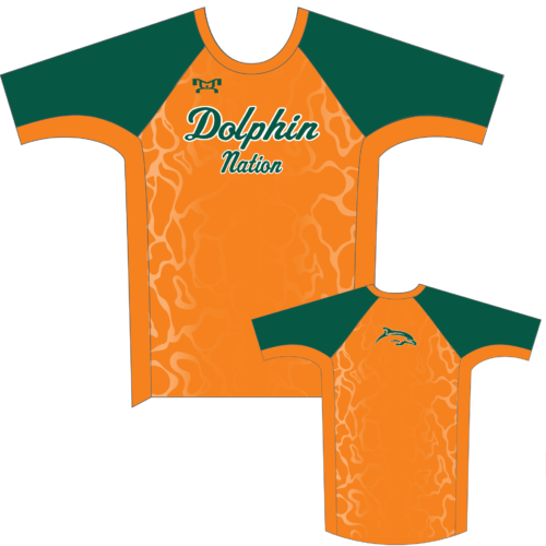 Mosley High School Orange Compression Shirt