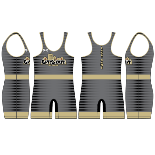 City Limit Mat Club Wrestling Singlet