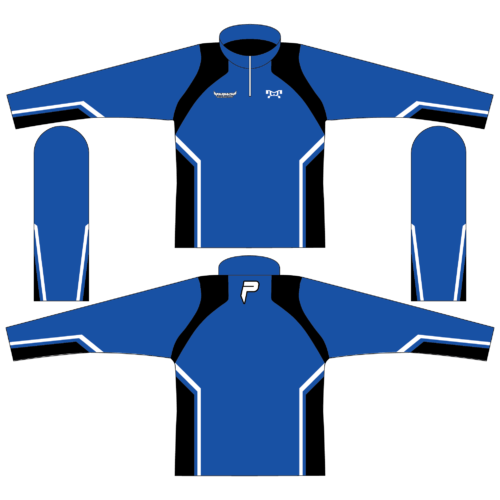 Paragon Martial Art Blue Quarter Zip