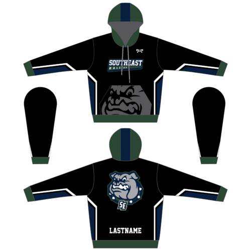 Southeast Raleigh High school Custom Sublimated Hoodie