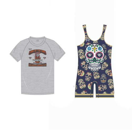Elite Athletic Custom Club Singlet & Shirt Bundle Halloween Bash
