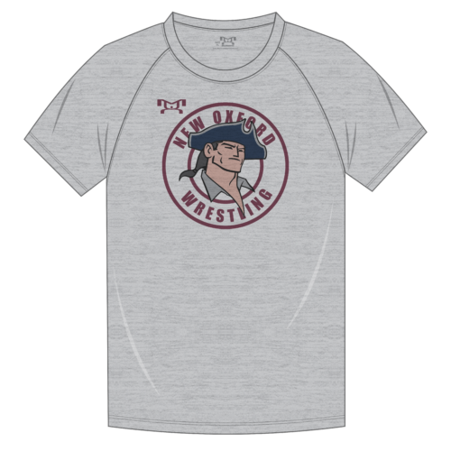 New Oxford Wrestling Custom Sublimated Decal T Shirt