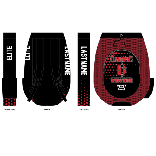 Dynamic Wrestlling Club Custom Gear Bag
