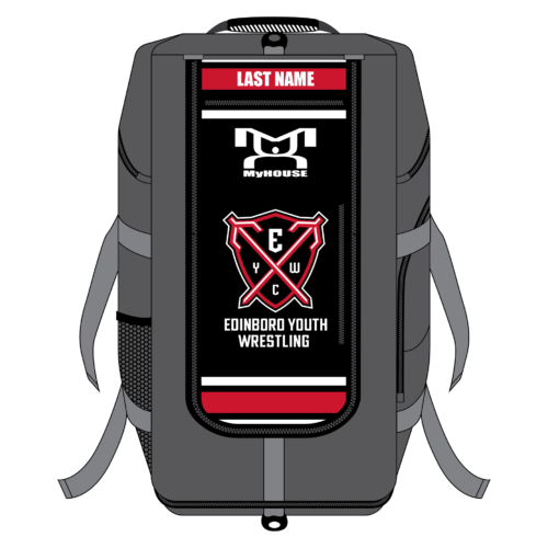 Edinboro Youth Wrestling Club  Hybrid Gear Bag (THIS WILL SHIP IN 6-8 WEEKS)***