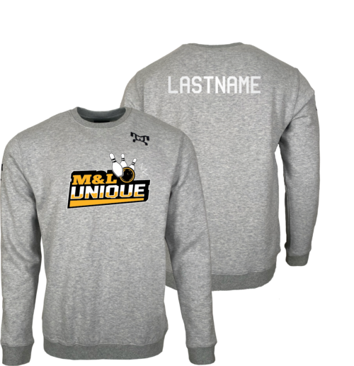 M&L Unique Bowling Custom MyHOUSE Challenger Crewneck