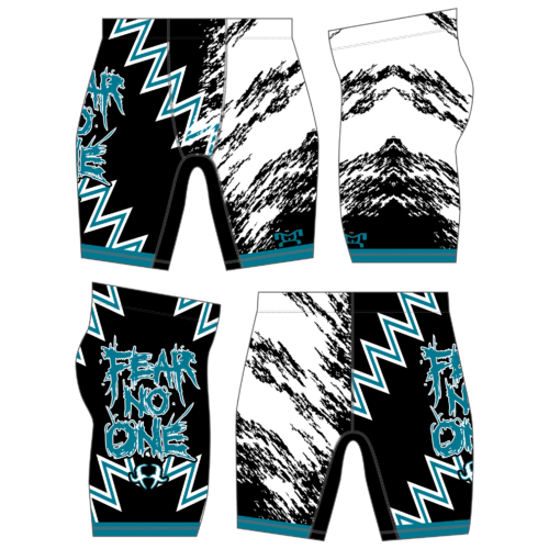 Team Lee Custom White Compression  Shorts