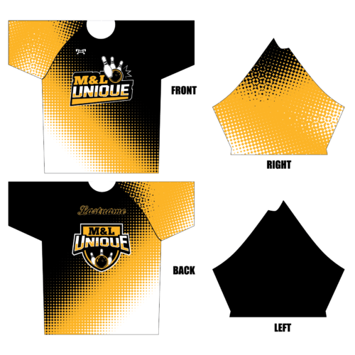 M&L Unique Bowling Dri-Fit T-Shirt