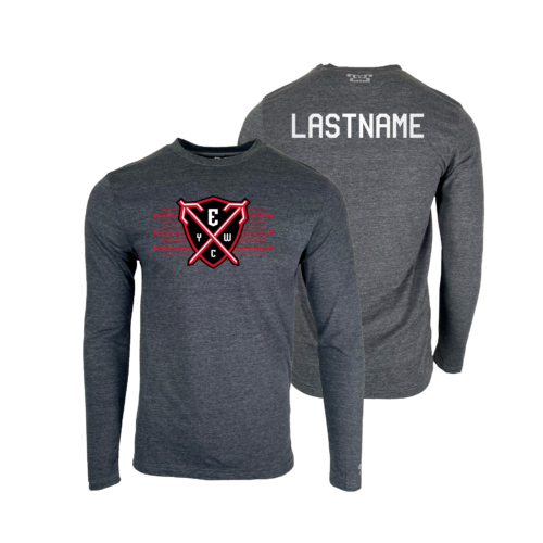 Edinboro Youth Wrestling Club Custom Heat Press Long Sleeve