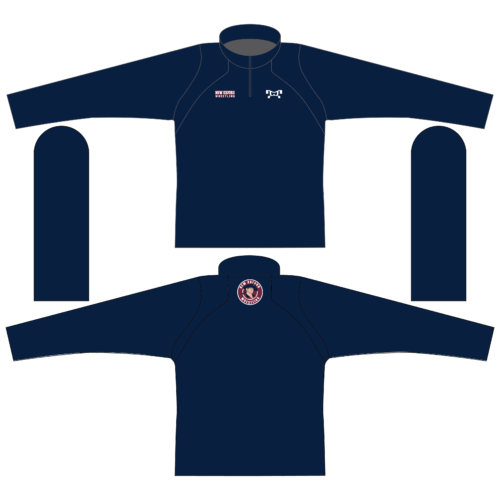 New Oxford Wrestling Navy Custom Quarter Zip 2024