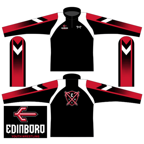 Edinboro Youth Wrestling Club  Quarter Zip 2024