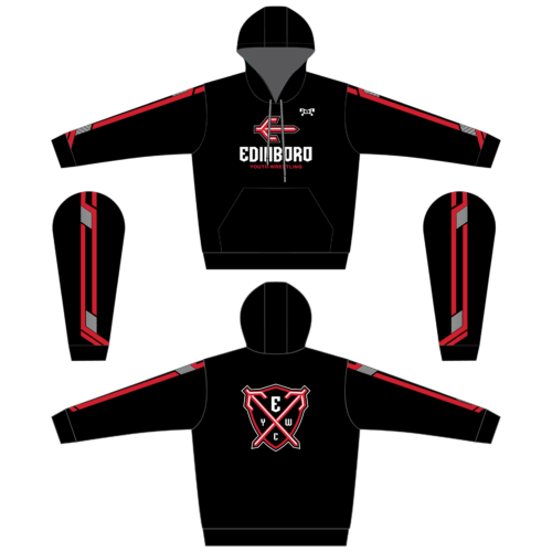 Edinboro Youth Wrestling Club Sublimated Custom Hoodie