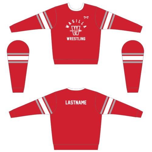 Wasilla High School Custom Sublimated Crewneck