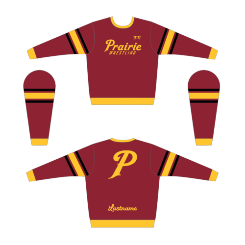 Prairie High School Custom Sublimated Crewneck