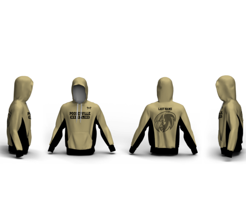 Poolesville Elite GOLD Custom Sublimated Hoodie 2025