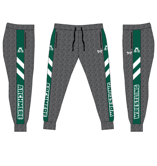 Archmere Academy Custom Joggers (Heathered fabric may vary in color & texture)