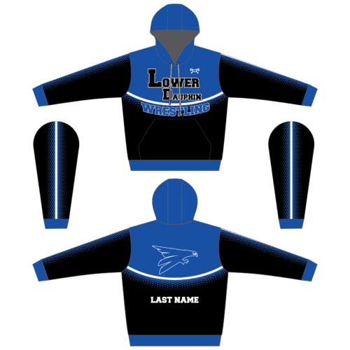 Lower Dauphin Custom Sublimated Hoodie