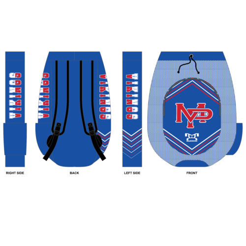 Mount Pleasant Wrestling Custom Gear Bag