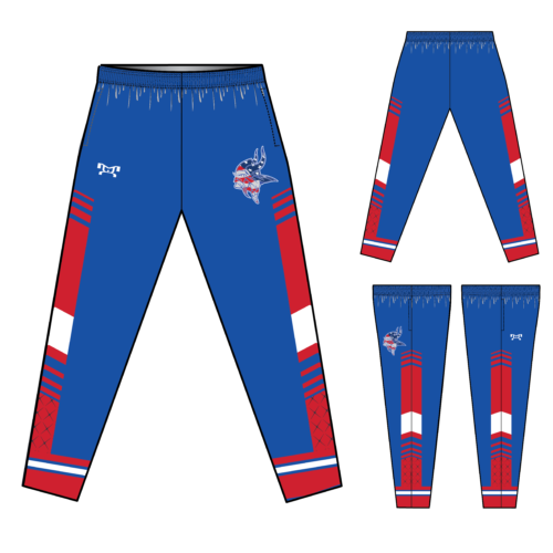 Mount Pleasant Wrestling Sublimated Tapered Pants W/ Zipper 2024