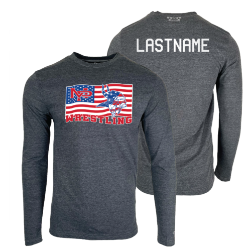 Mount Pleasant Wrestling Custom Heat Press Long Sleeve
