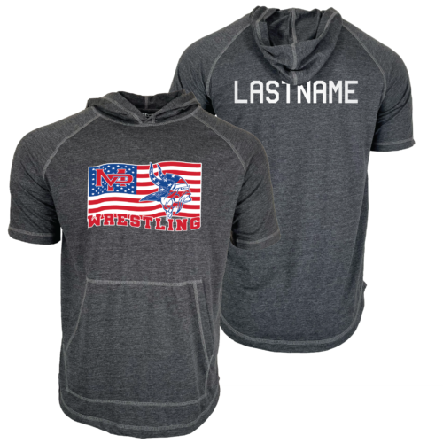 Mount Pleasant Wrestling Short Sleeve Hoodie